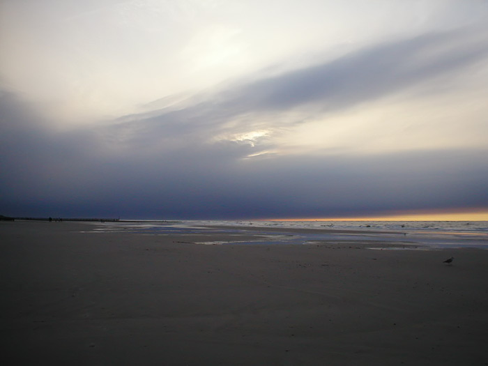 Gewitterstimmung am Strand