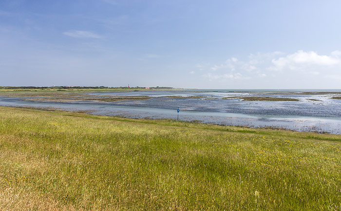 Blick auf die Lagune im Westaußengroden