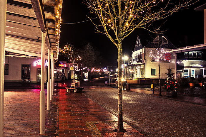 Zedeliusstraße bei Nacht