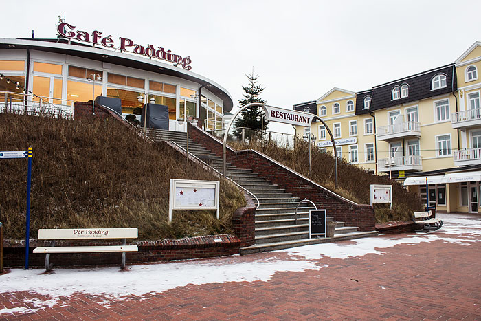 Café Pudding im Winter