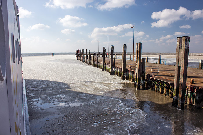 Ablegen der MS »Wangerooge«
