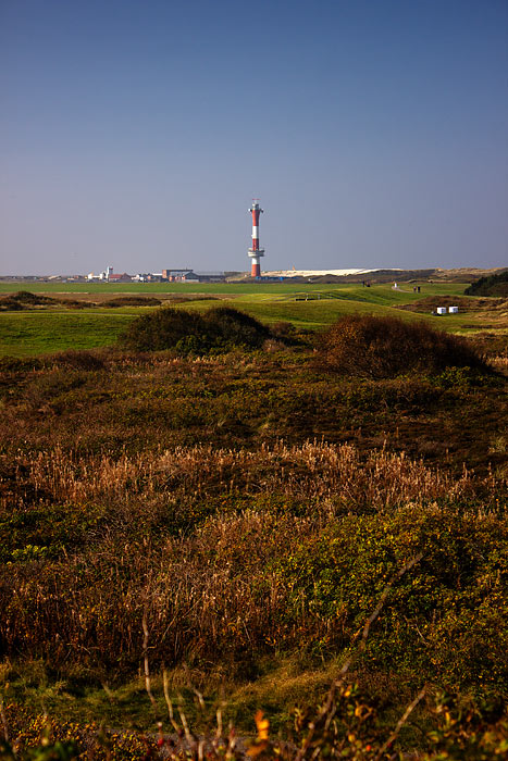 Heidedünen, Deich und Leuchtturm