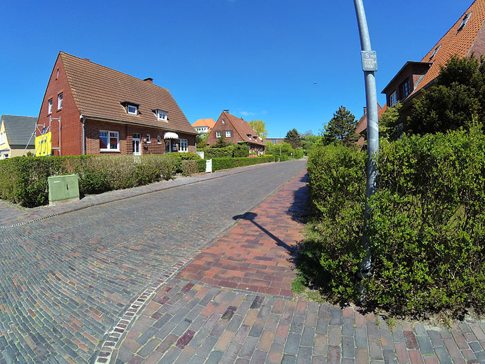 Blick in die Jadestraße