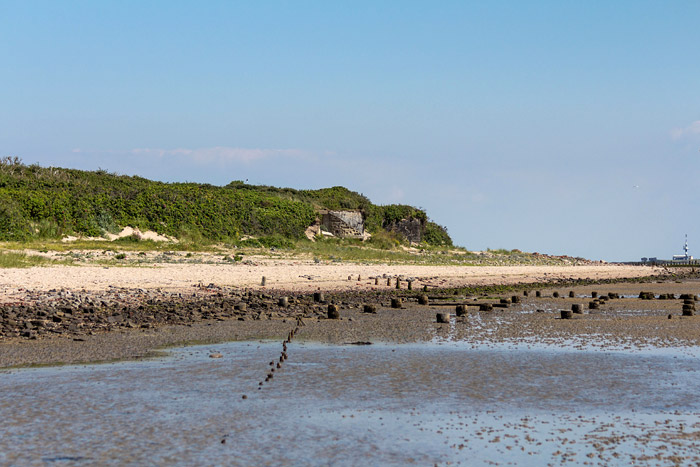 Blick auf die Ostdünen