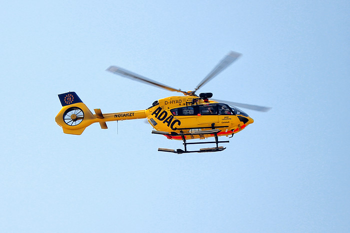 Hubschrauber der ADAC Luftrettung