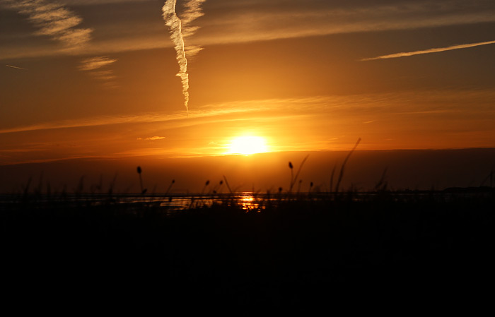 Untergehende Sonne