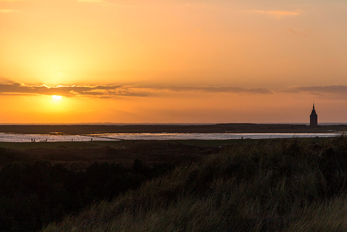 Dünenausblick am Abend