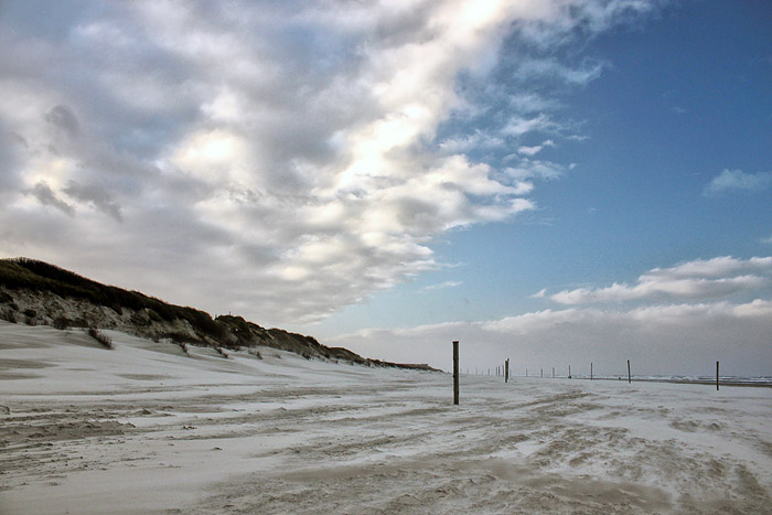 Neujahrs-Strandspaziergang
