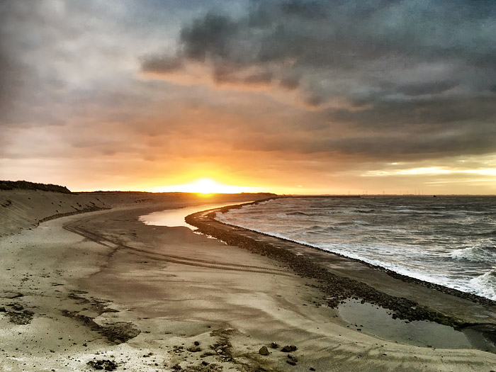 Sonnenaufgang am Harle Hörn