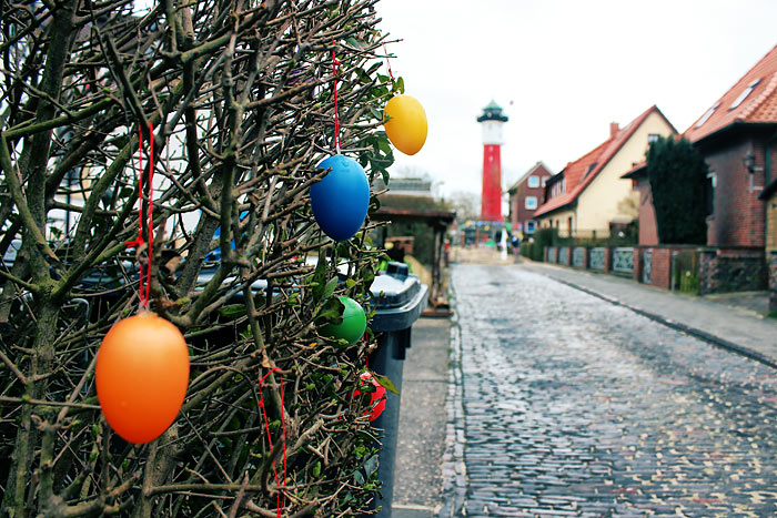 Ostereier in der Robbenstraße