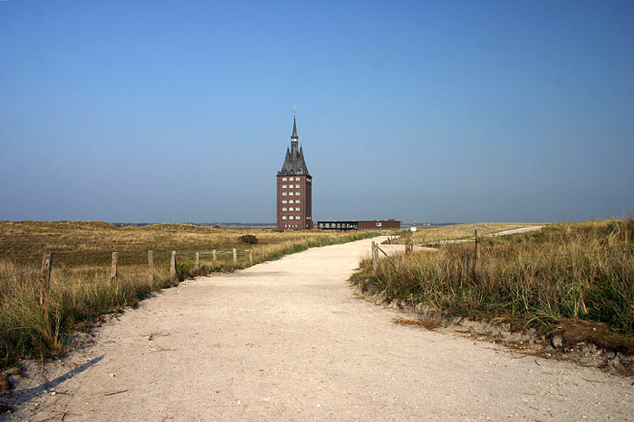 Weg durch die Westdünen