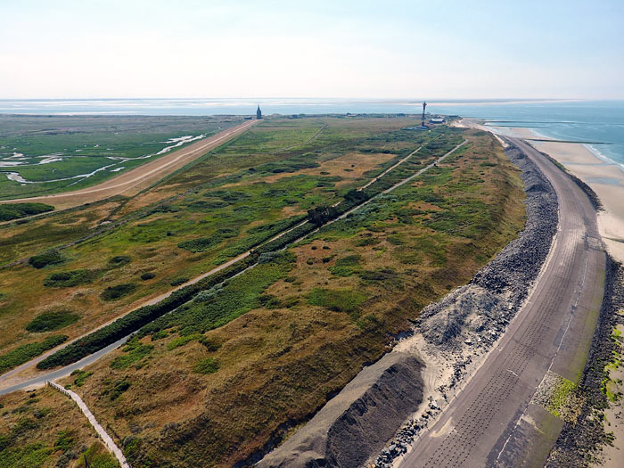 Westteil der Insel mit Westgroden und Längswerk