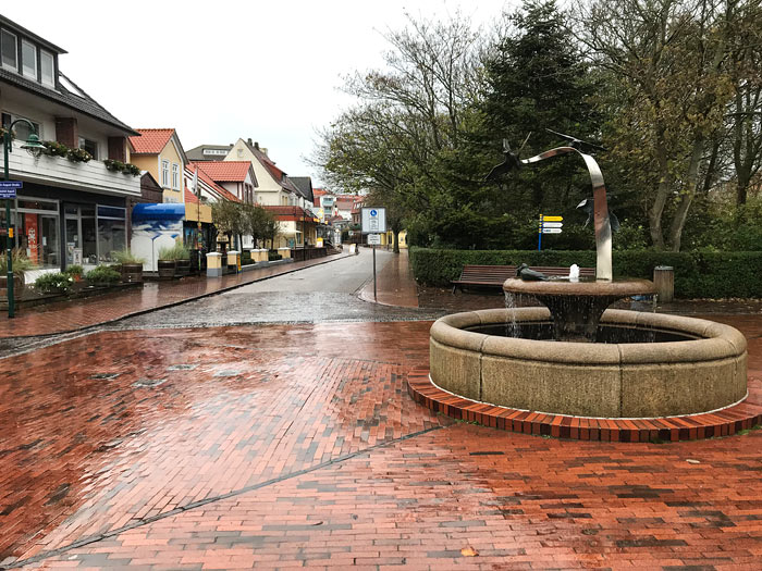 Regnerischer Appelplatz