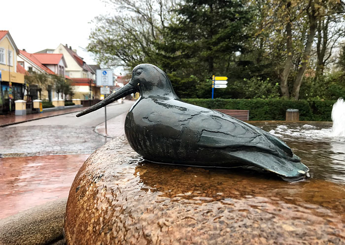 Brunnen-Skulptur