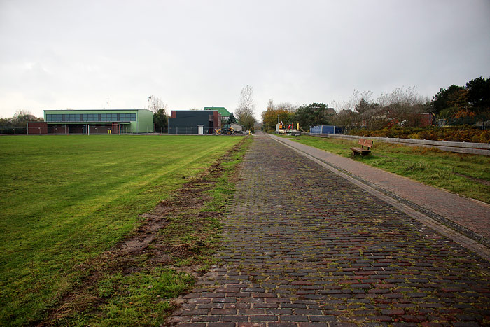 Siedlerstraße am Sportplatz