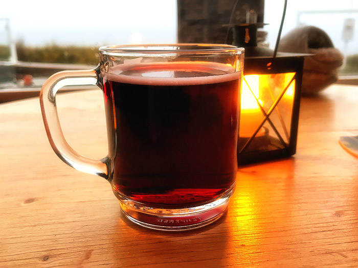 Glühwein mit Sturm
