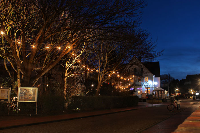 Zedeliusstraße am Abend