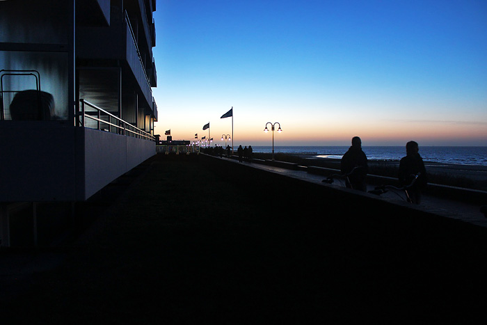 Dämmerlicht an der Promenade