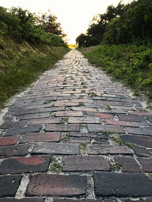 Fußweg zum Westen