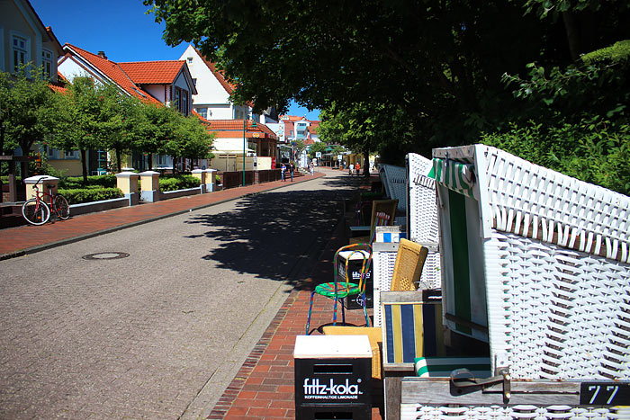 Brotway-Strandkörbe in der Zedeliusstraße