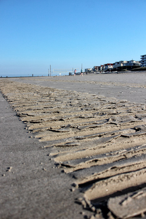 Spuren im Sand