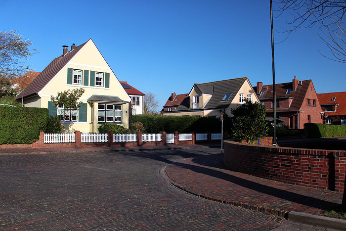 Straßenkreuzung an der Inselschule