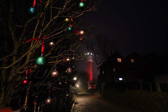 Robbenstraße am Abend