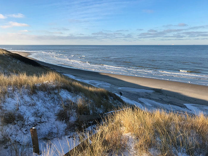 Strandblick von der Aussichtsdüne aus