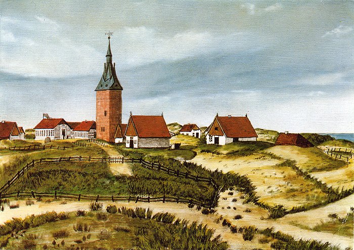 Alt Wangeroog, Dorfansicht