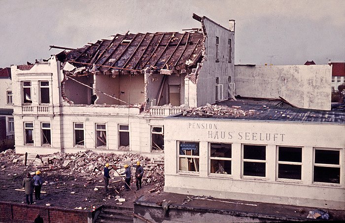 Abbruch von Pension Haus Seeluft