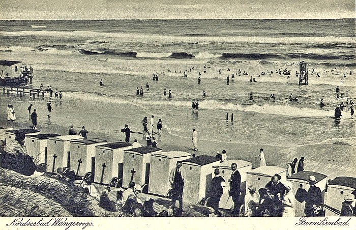 Strand mit Familienbad
