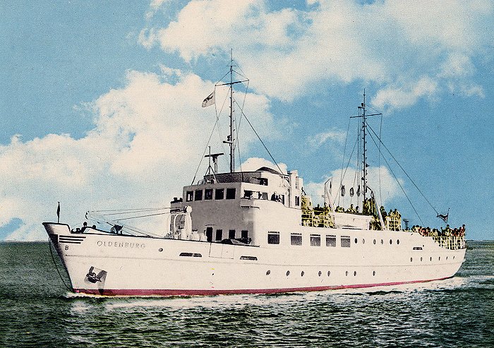 Die MS &raquo;Oldenburg&laquo;