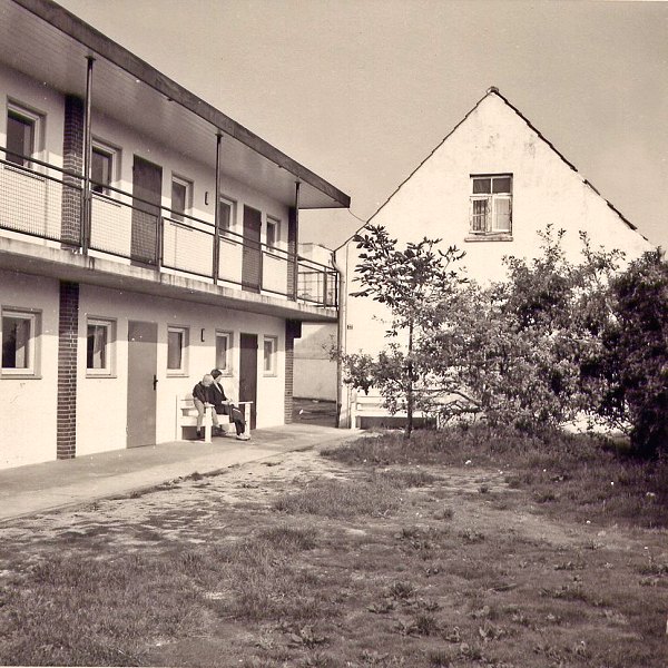 Ein Insel-Hinterhof