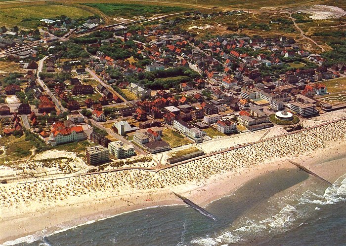 Luftbild vom Dorf