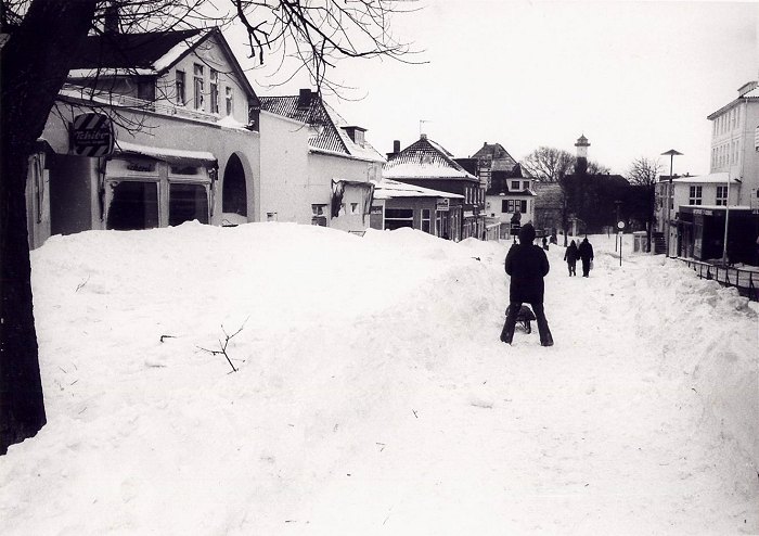 Zedeliusstraße im Winter