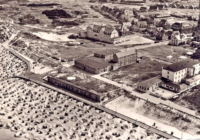 Luftbild vom östlichen Inseldorf