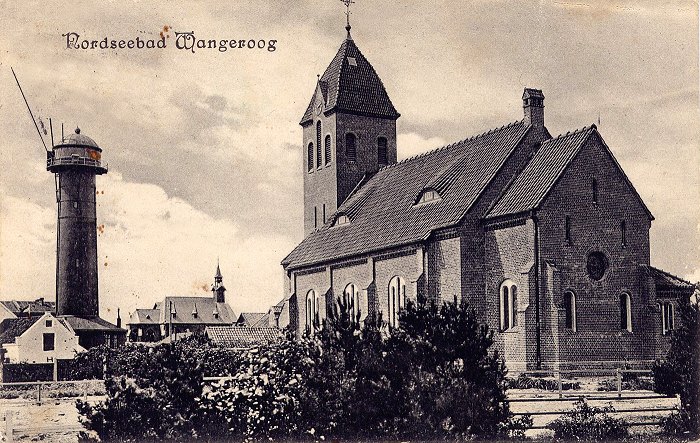 Leuchtturm und beide Inselkirchen