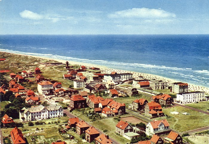 Luftbild vom Dorf