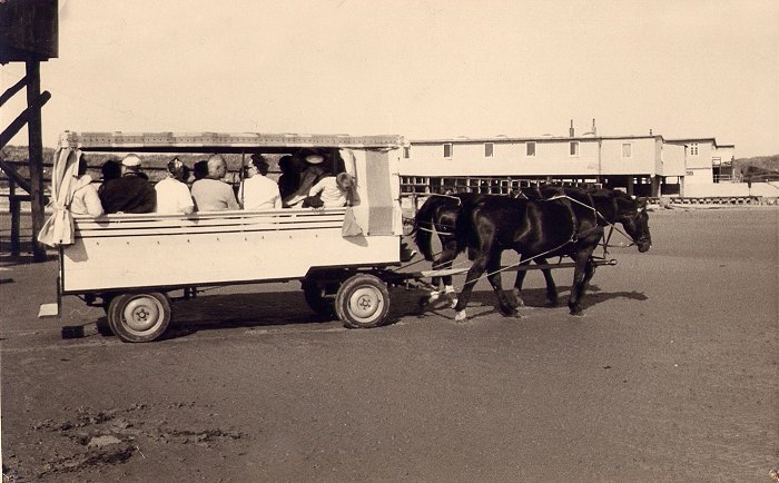 Planwagenfahrt zum Ostende