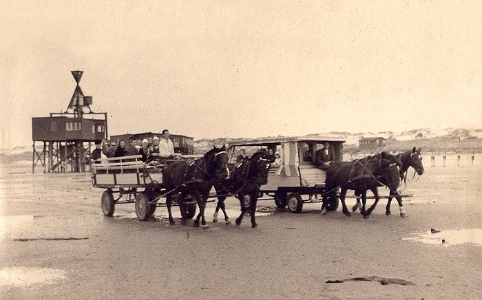 Planwagenfahrt zum Ostende