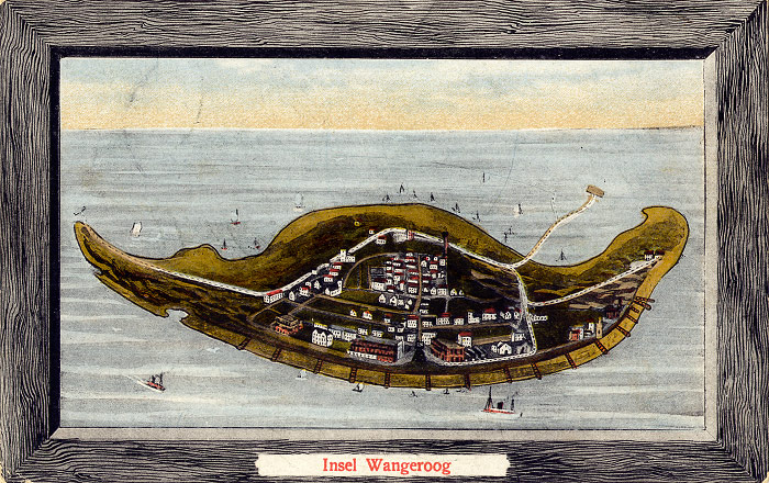 Gesamtansicht der Insel