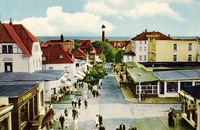 Hauptstraße vom Pudding aus gesehen