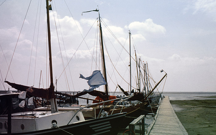 Yachtsteg der Gastlieger