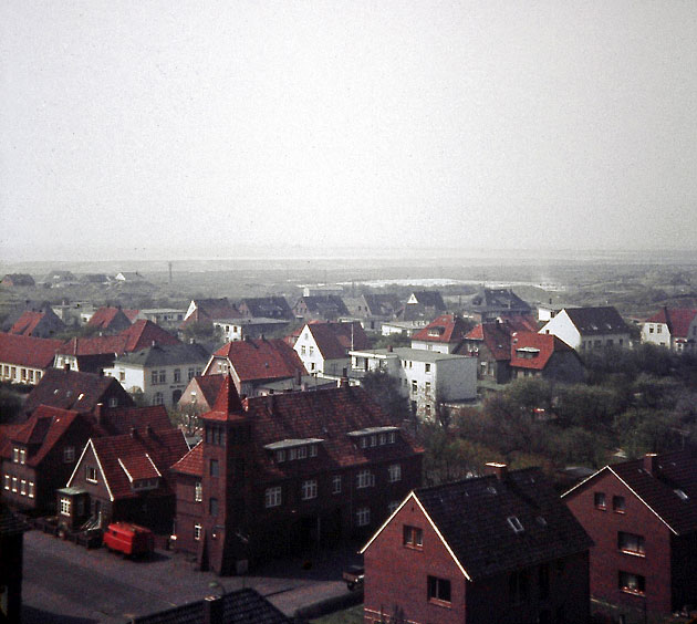 Blick nach Südwest zur Feuerwache