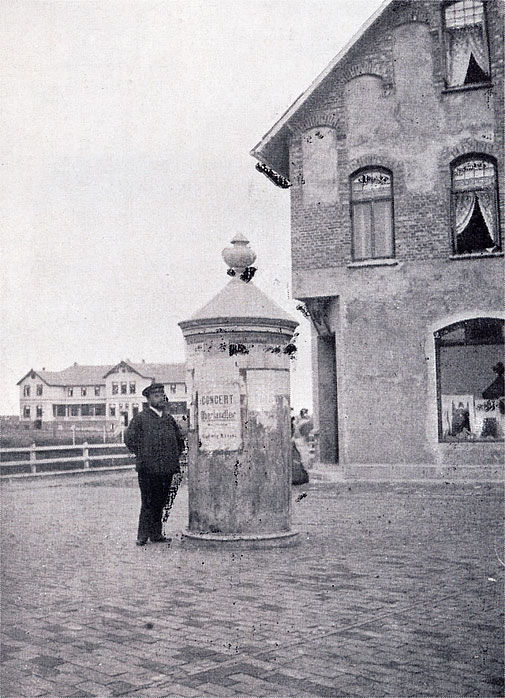 Die einzige Anschlagsäule