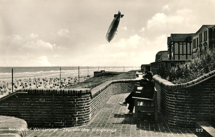 Zeppelin über Wangerooge