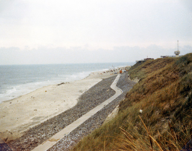 Neuerbautes Norddeckwerk