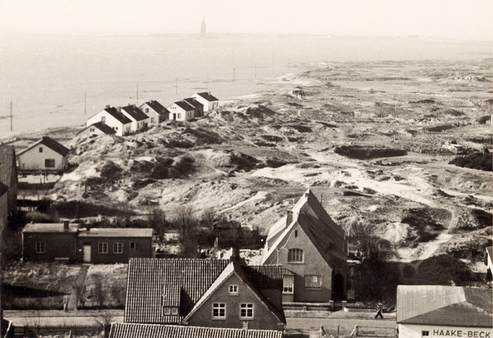 Vom Leuchtturm nach Westen geblickt