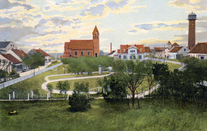 Dorfplatz von Norden gesehen
