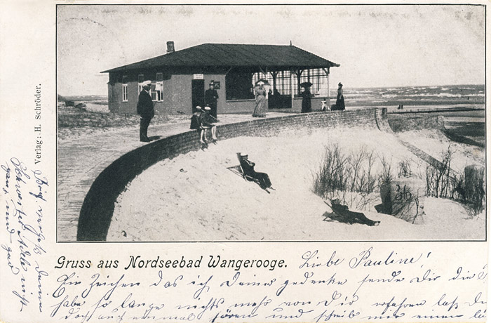 Giftbude am Strand